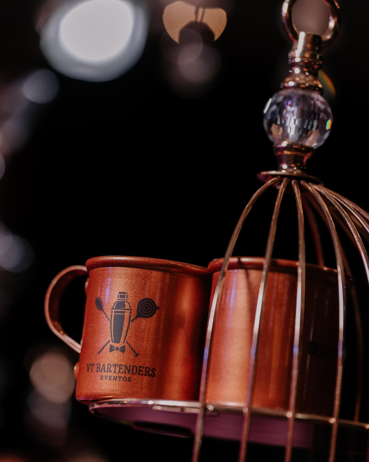 Caneca com logomarca da VT Bartenders